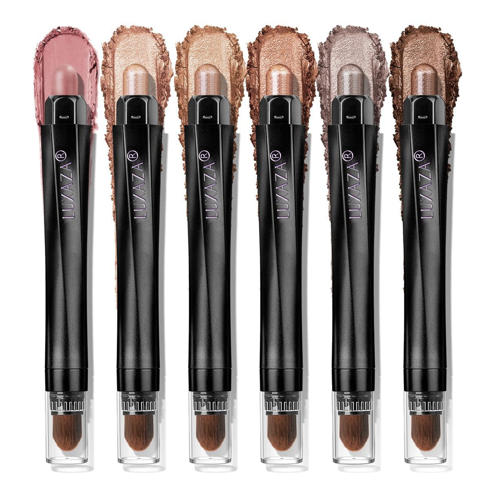 LUXAZA PRO front packaging showing Brown Canyon set and benefits of coordinated neutrals