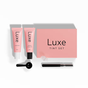 LUXE kit in a salon styling scene illustrating professional use and time-saving results