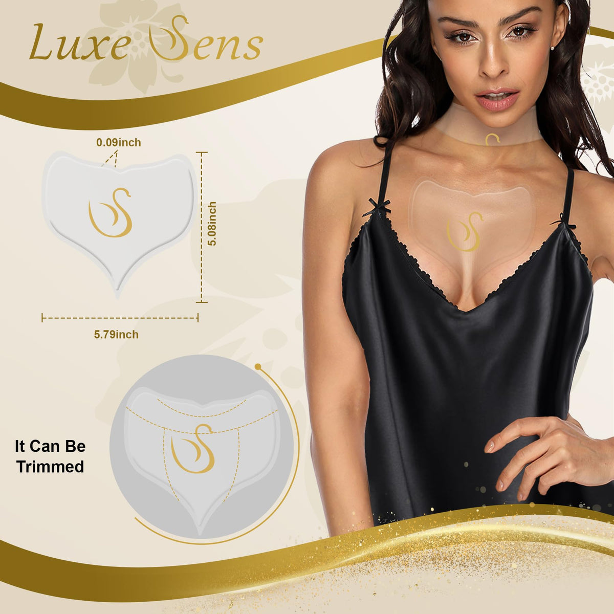 Luxe Sens packaging styled as a gift showing premium look for gifting