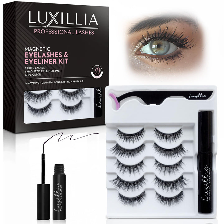 Luxillia kit front view showing components and packaging for easy selection