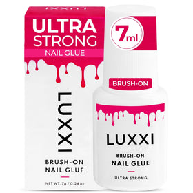 LUXXI label and ingredient panel focusing on product details and safe use info