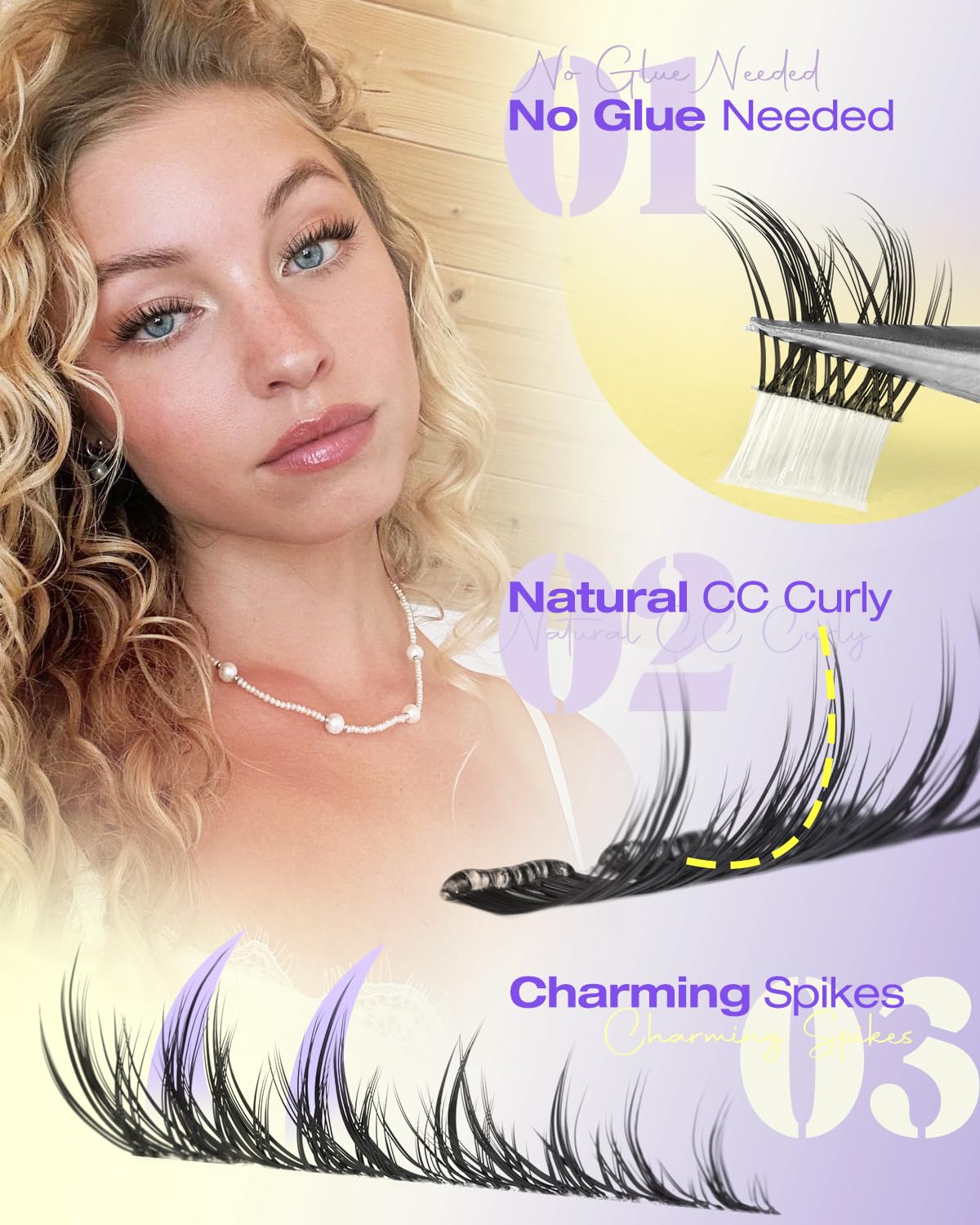 Lvmixwig worn on eyes in lifestyle photo delivering subtle natural enhancement