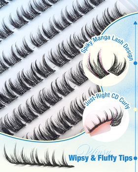 Lvmixwig lashes on open eye creating widened, photographic look
