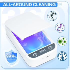 LXIANGN sterilizer open with manicure tools inside demonstrating convenient cleaning