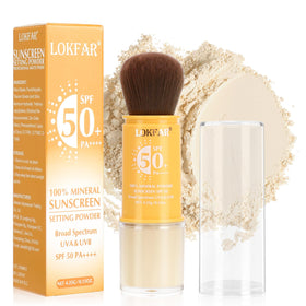 LYBHDAFA front packaging showing brush-on SPF50 for easy protection