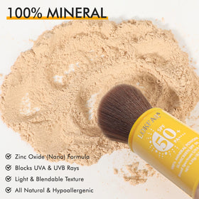 LYBHDAFA targeting hairline and scalp to protect sensitive spots from sun