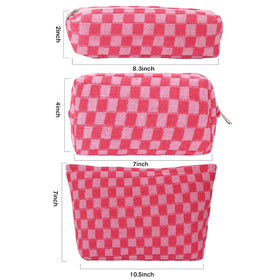 LYDZTION close-up of checkered texture highlights durable, easy-clean fabric