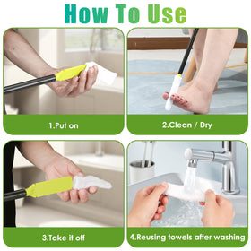 LYIGEOL collapsed handle illustrating travel-friendly compact storage