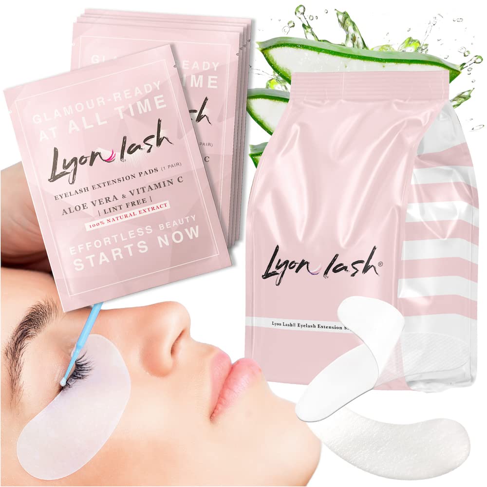 Lyon Lash front packaging showing 100 pairs and product benefit