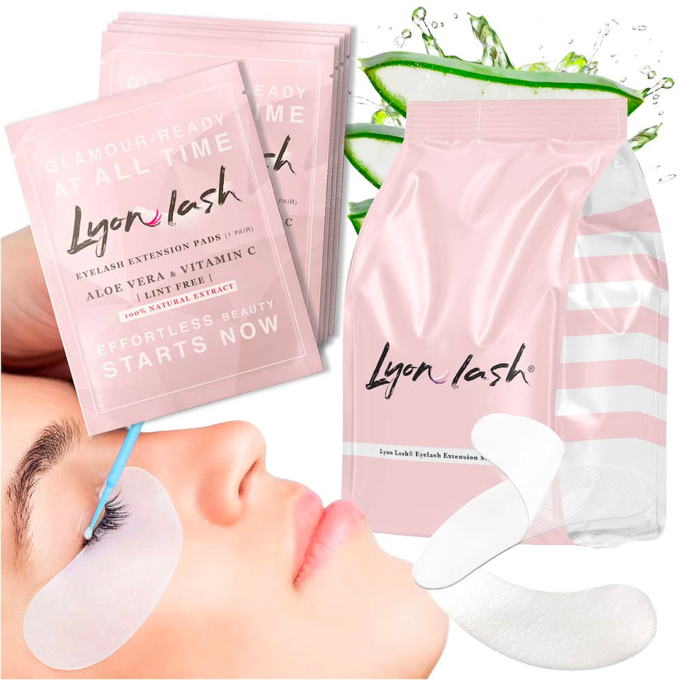 Lyon Lash front packaging showing 100 pairs and product benefit