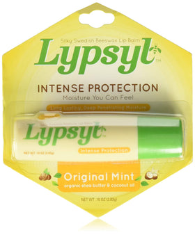 Lypsyl Original front packaging showing compact travel tube and clear label