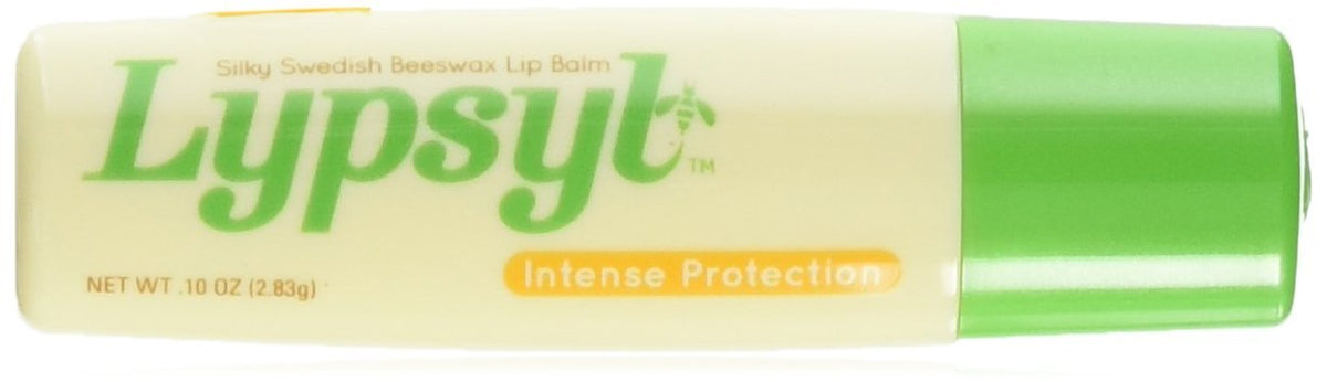 Lypsyl front packaging showing mint lip balm and protection