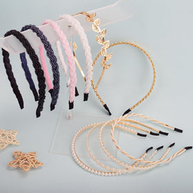 LYroo headband styled at wedding showing polished look and wearable glam