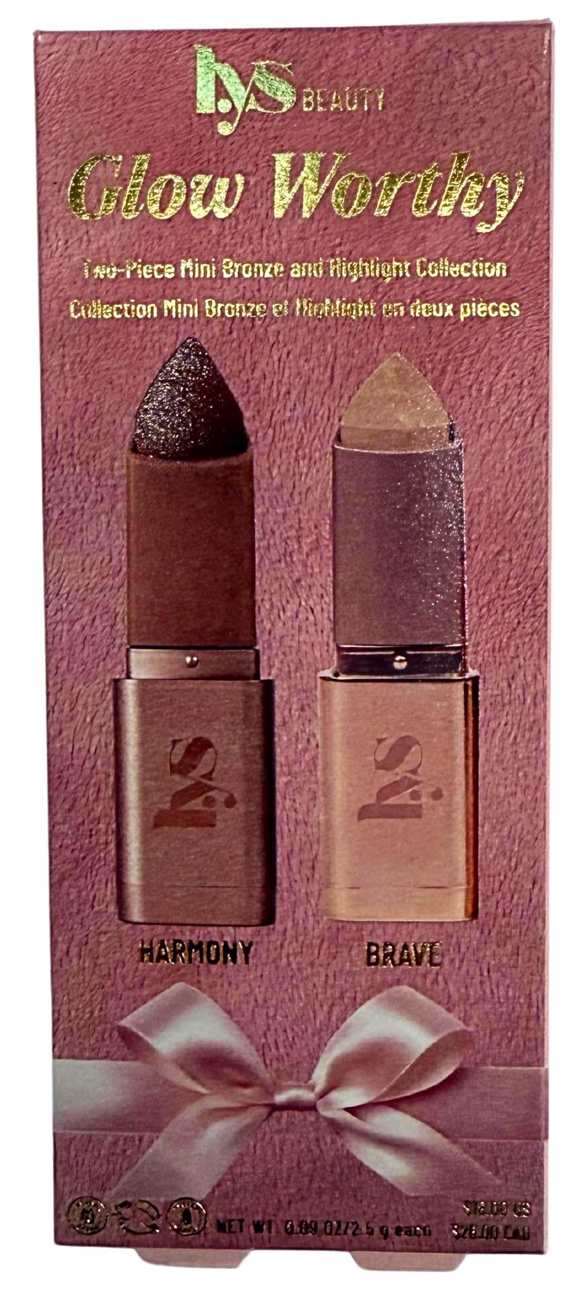 LYS Beauty bronzer stick close-up texture for seamless sculpting