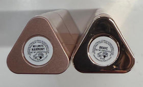 LYS Beauty highlighter swatch on skin showing champagne glow