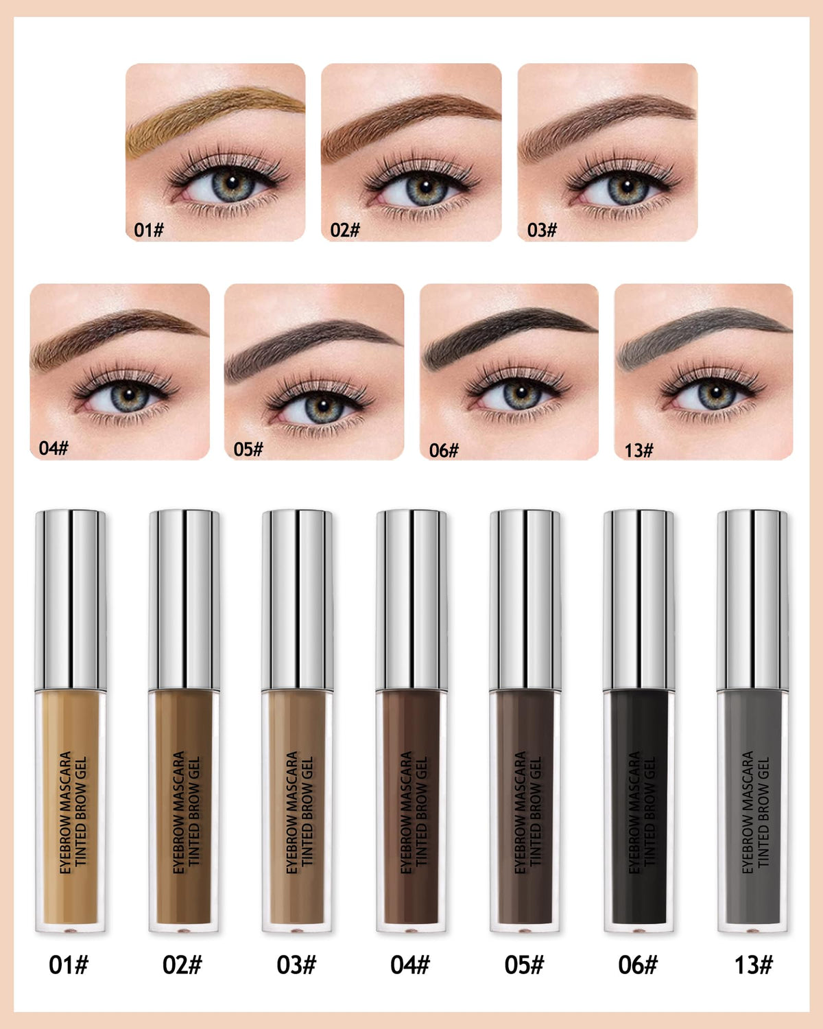 LYSdefeu on-model brows displaying fuller natural-looking enhancement