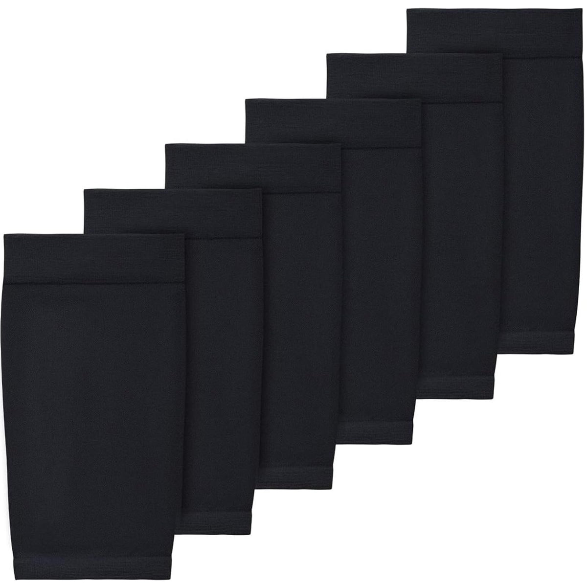 Lyuxzad front pack showing six black forearm sleeves and easy storage benefit