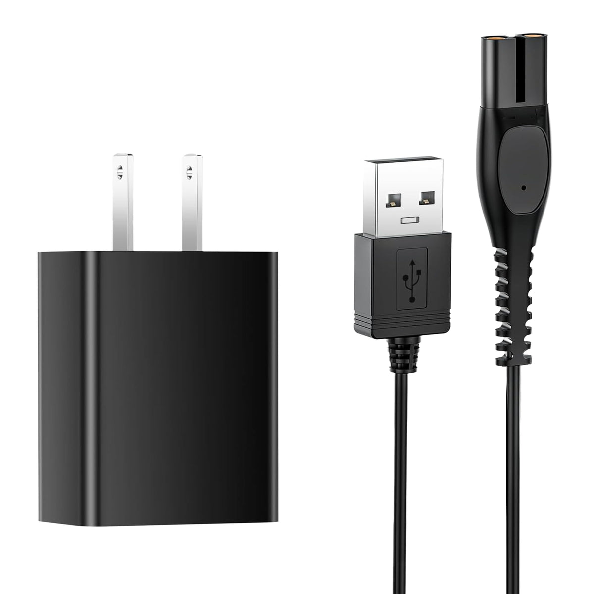 LZHS Lonzeais front view charger package showing compact replacement convenience