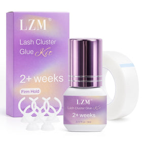 LZM front packaging showing 5ml bottle and kit for easy at-home application