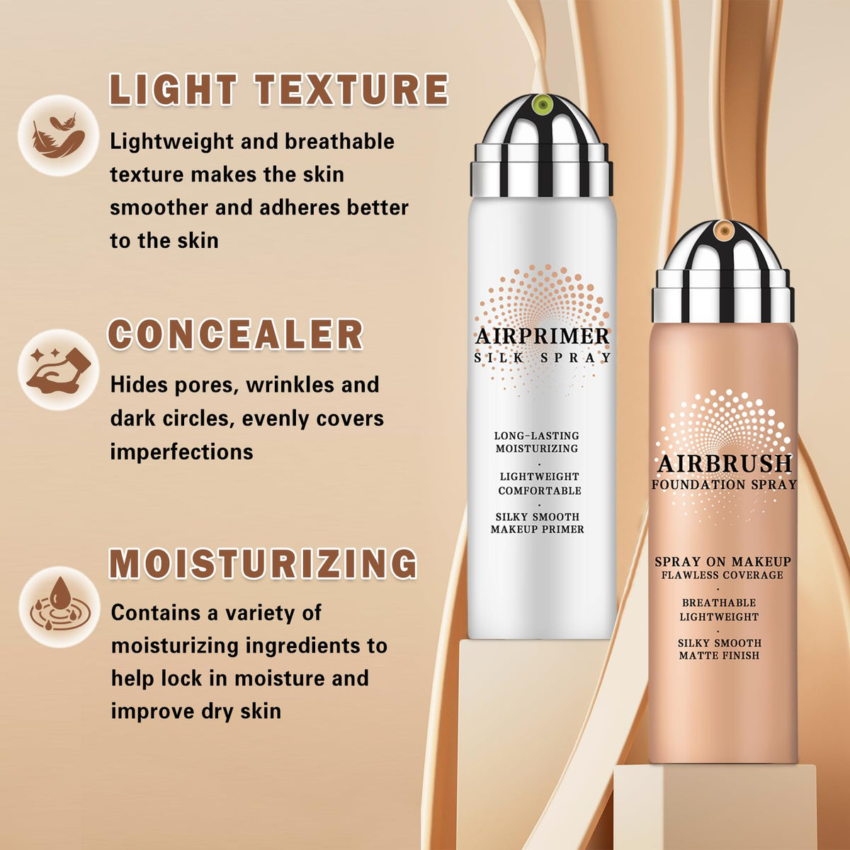 LZXLUKGIR before and after face comparison showing smoother, even finish