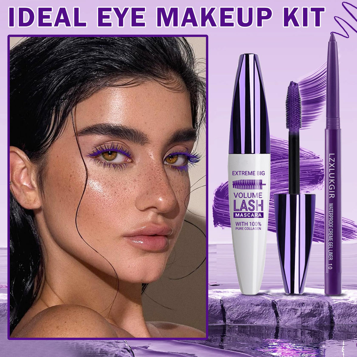 LZXLUKGIR eyeliner tip detail for smooth, clear line application