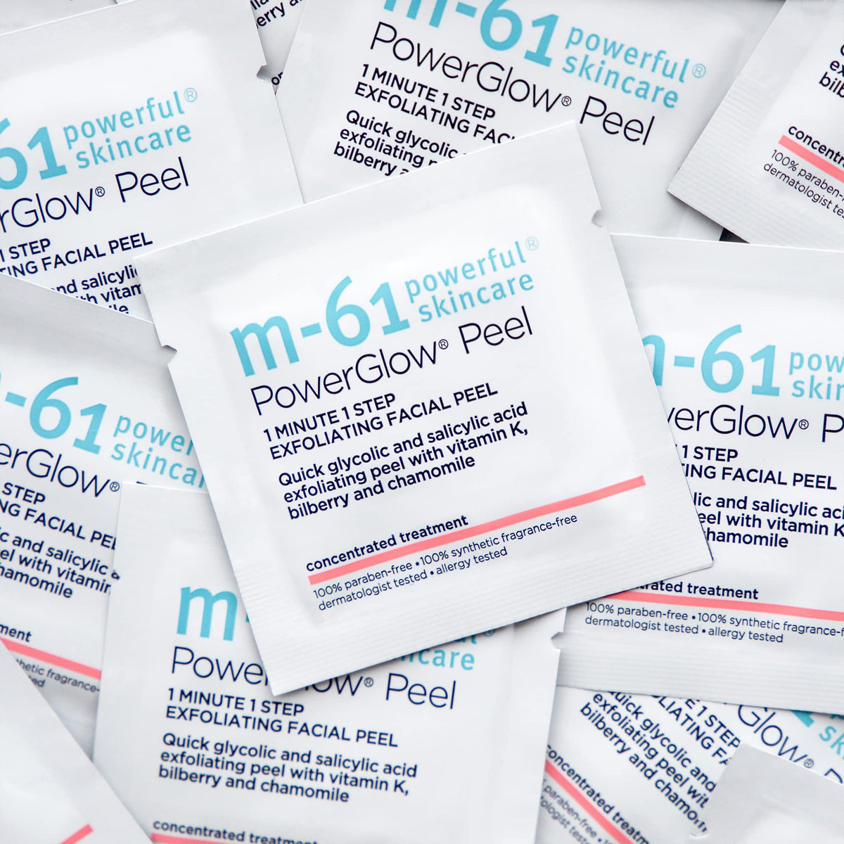 m-61 before and after portrait showing smoother, clarified skin results