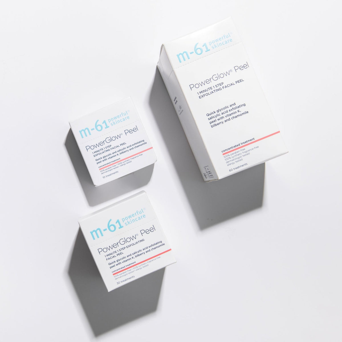 m-61 close-up pad texture revealing woven surface for effective exfoliation