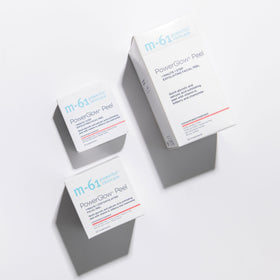 m-61 close-up pad texture revealing woven surface for effective exfoliation
