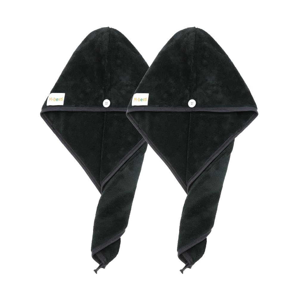 M-bestl microfiber fabric close-up highlighting soft absorbent texture for less frizz