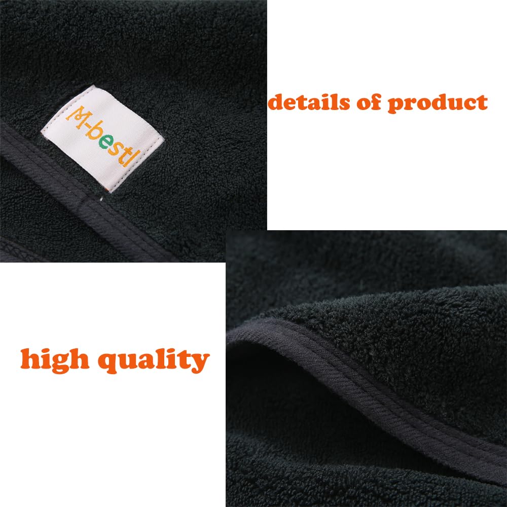 M-bestl towel in use on woman showing comfortable wrap and faster drying benefits