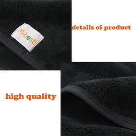 M-bestl towel in use on woman showing comfortable wrap and faster drying benefits