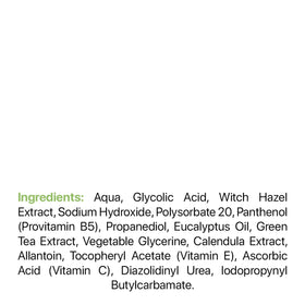 M-REDI label close-up displaying active ingredients and usage details