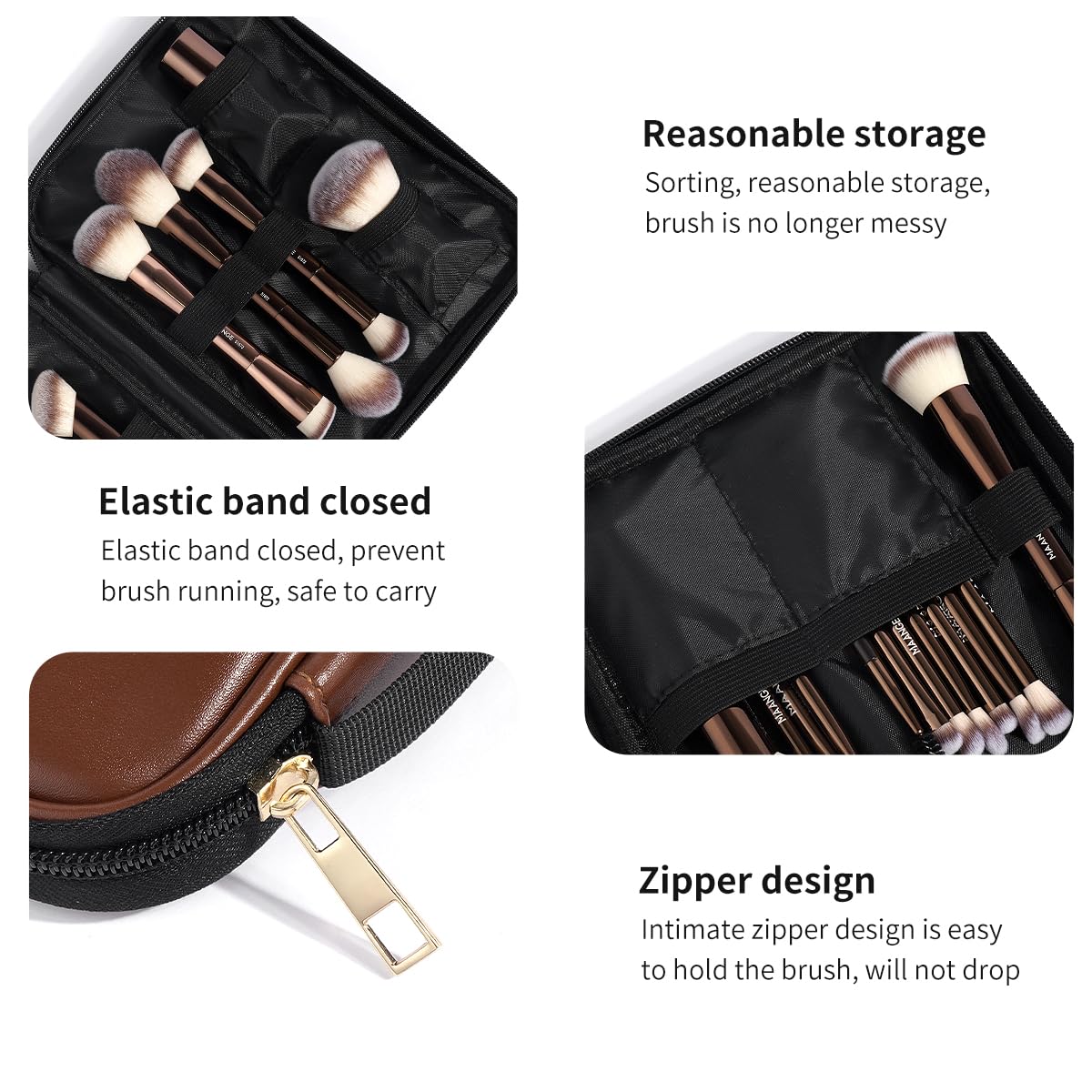 MAANGE close-up of ultra-soft bristles, highlights gentle application