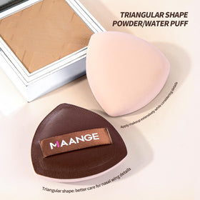 MAANGE brushes stored in velvet travel pouch for neat portability