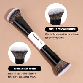 MAANGE dual-ended brush switched to show both functional heads for versatility