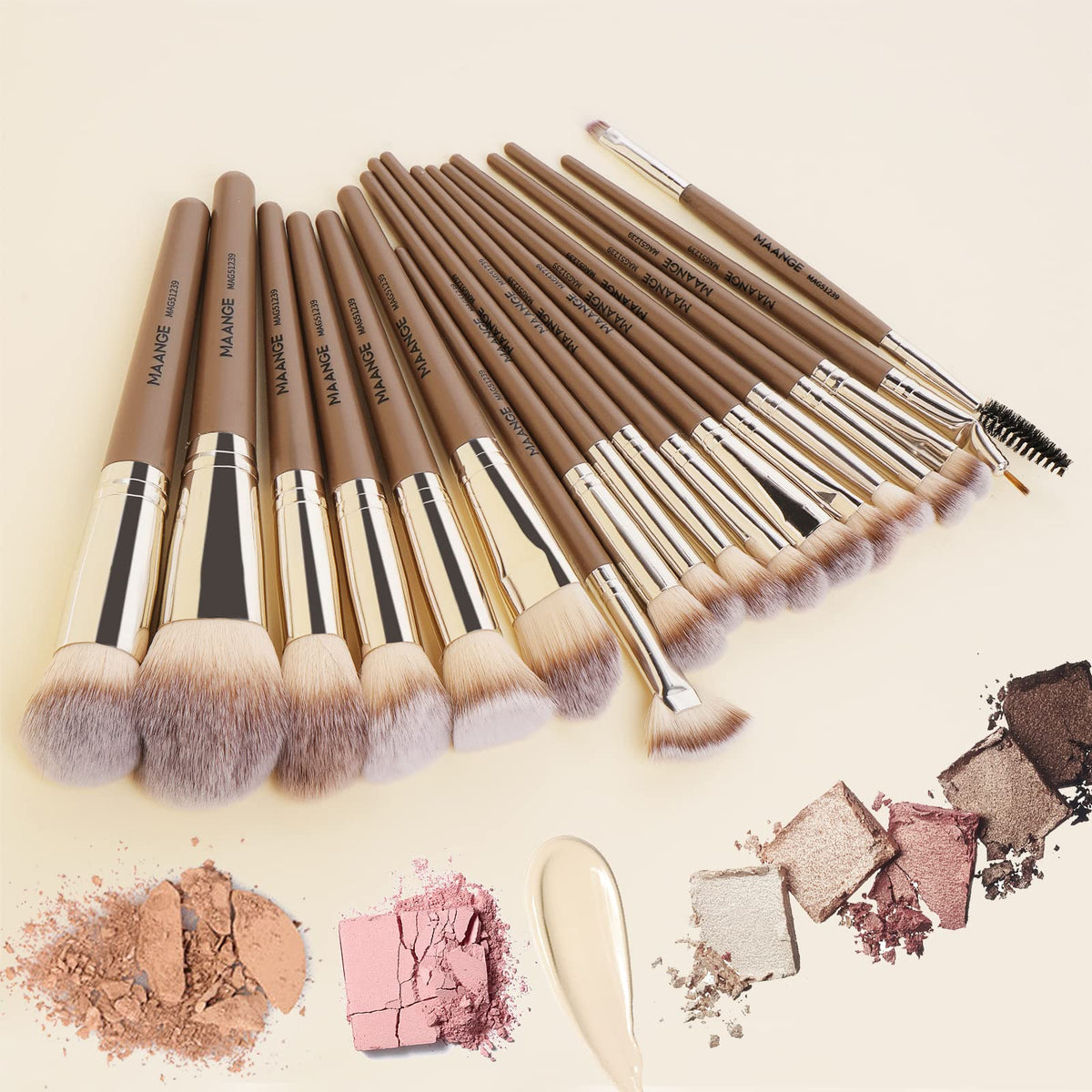 MAANGE eye brushes blending shadow for precise crease definition