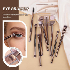 MAANGE full-face brushes held in hand to show size and real-world scale