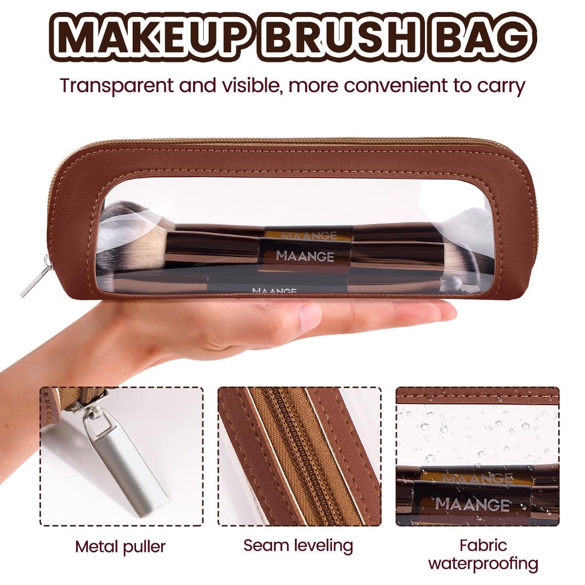 MAANGE handle and ferrule closeup highlighting durable construction