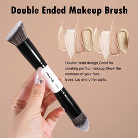 MAANGE engraved handle and ferrule detail highlighting durable construction