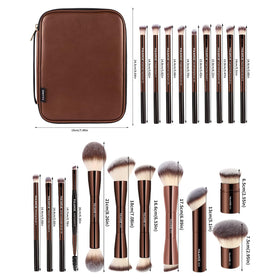MAANGE brush held in hand for scale, visualizes compact size