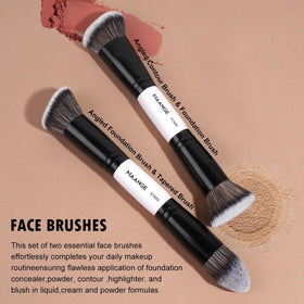 MAANGE detailed bristle texture showing soft, non-shedding synthetic fibers