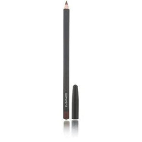 MAC Chestnut lip pencil front view showing slim pencil and clear label, adds precise definition