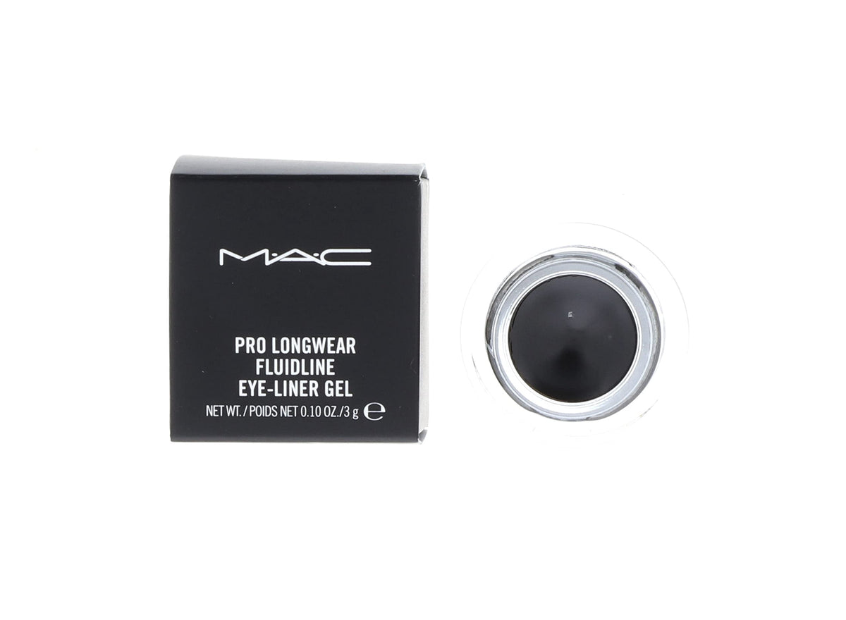 M·A·C Fluidline jar front showing label and compact packaging benefit accurate selection