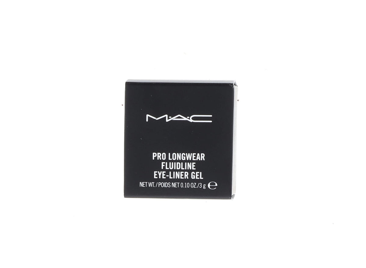 M·A·C Fluidline pot next to coin showing compact size benefit for travel and storage