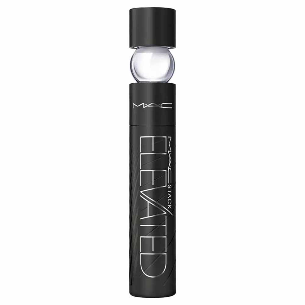 MAC MACStack elevated mascara front packaging showing sleek tube and shade for easy selection