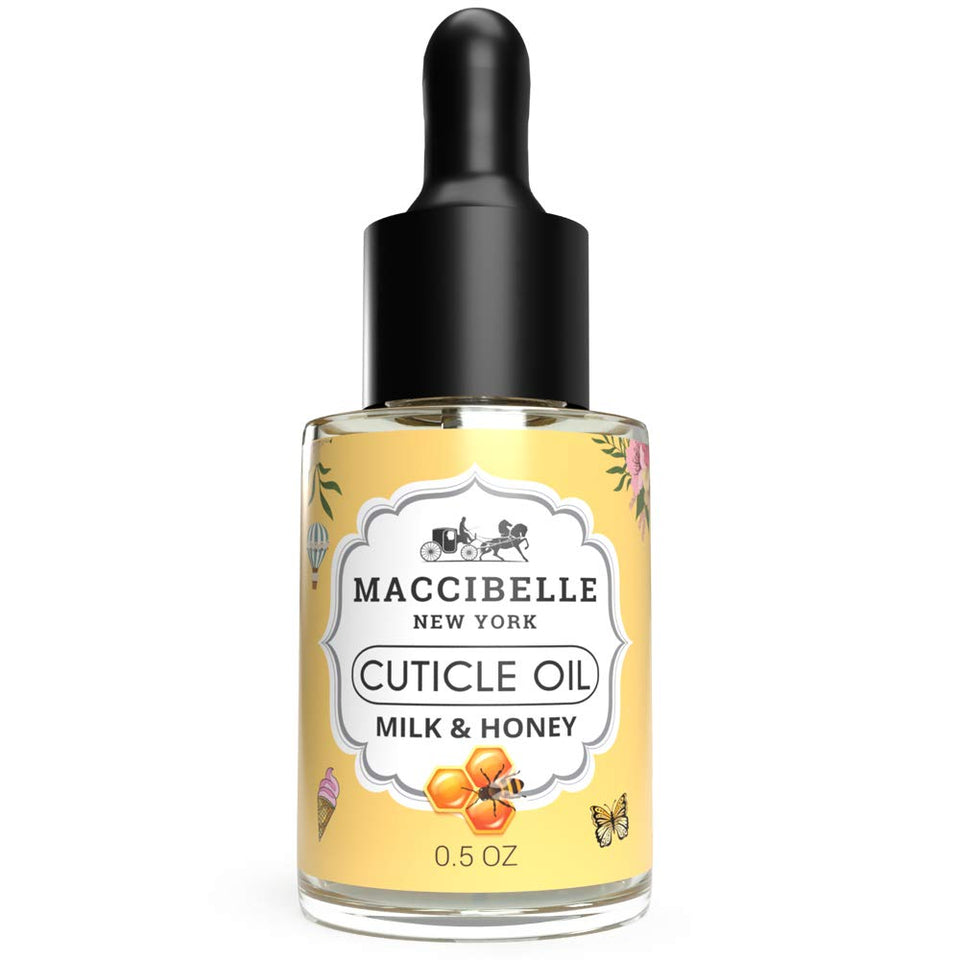 Maccibelle front packaging showing 0.5 oz bottle and product benefit