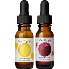 Mad Hippie dual pack front view showing both travel-size bottles and compact design