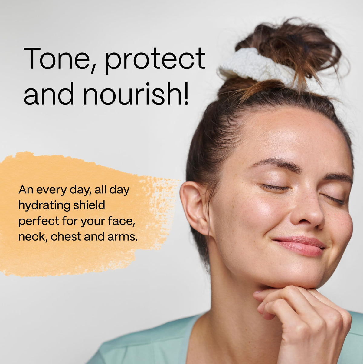 Mad Hippie mist being applied to facial skin for quick refresh
