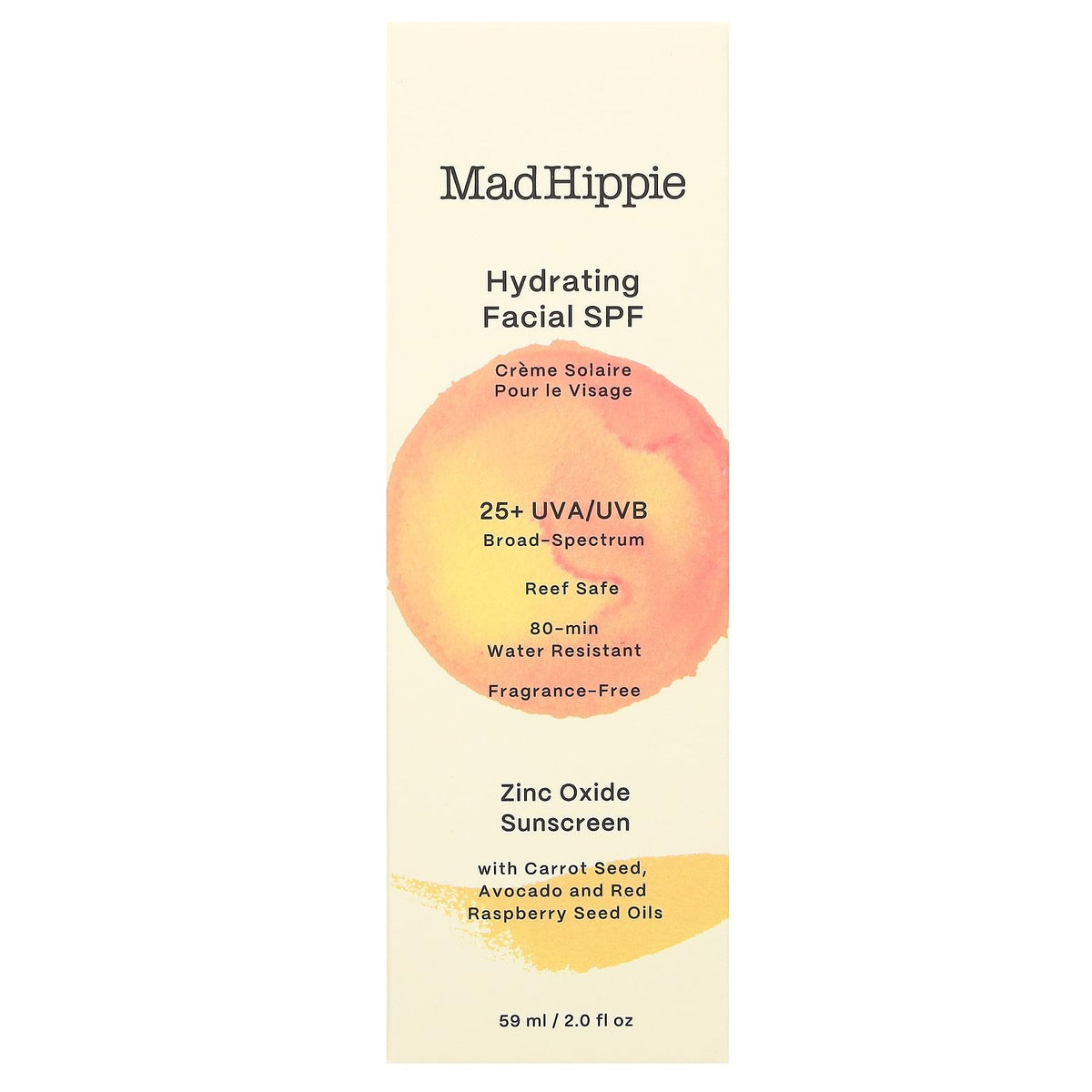 Mad Hippie cream texture close-up highlighting smooth spreadability and hydration