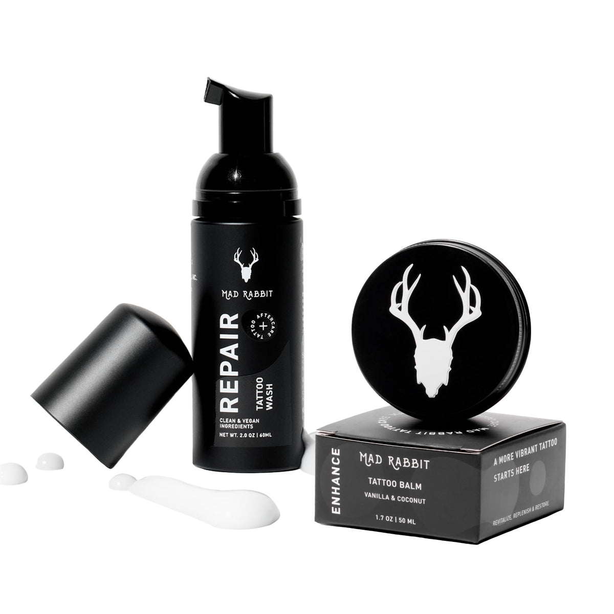 Mad Rabbit front packaging showing kit and clean design, ideal for aftercare